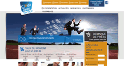Desktop Screenshot of credit-taux-service.fr